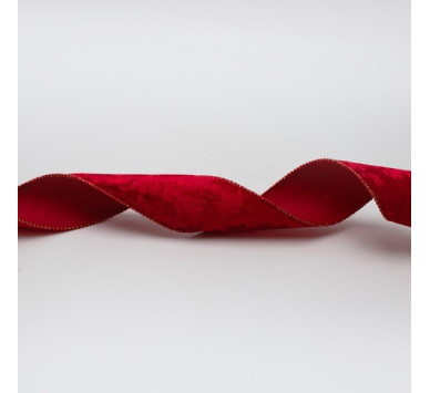 ΚΟΚΚΙΝΗ ΒΕΛΟΥΔΙΝΗ ΚΟΡΔΕΛΑ,  6.30cm, 10M