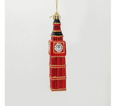 ΠΛΑΣΤΙΚΟ ΣΤΟΛΙΔΙ, BIG BEN, ΚΟΚΚΙΝΟ, 13.5cm