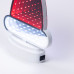 ΔΙΑΚΟΣΜΗΤΙΚΟ ΣΧΕΔΙΟ ΚΑΘΡΕΦΤΗΣ ΜΕ LED ΤΑΙΝΙΑ, 40 LED, ΣΚΟΥΦΑΚΙ ΑΓΙΟΣ ΒΑΣΙΛΗΣ 16x17cm, ΜΠΑΤΑΡΙΑΣ 3xAAA, KOKKINO & ΛΕΥΚΟ LED, IP20