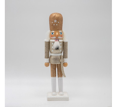 ΚΑΡΥΟΘΡΑΥΣΤΗΣ, ΑΣΗΜΙ ΛΕΥΚΟΣ, ΜΕ ΣΠΑΘΙ, 8.3x30.7cm