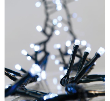 ΣΕΙΡΑ, 100 LED 5mm, 230V, ΣΤΑΘΕΡΟ, ΠΡΑΣΙΝΟ ΚΑΛΩΔΙΟ, ΛΕΥΚΟ LED, ANA 5cm, ΙΡ20