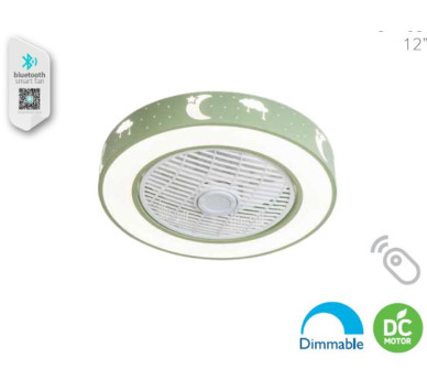 ΑΝΕΜ/ΡΑΣ ΜΠΛΑΦΟΝΙΕΡΑ&ΤΗΛ. led 35W MENTA