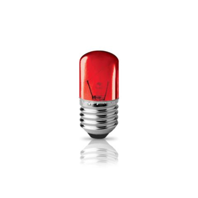 ST28 Ε27 220V 3W ΝΥΚΤΟΣ ΚΟΚΚΙΝΟ ΝΥΜΑΤΟΣ 30X62mm ΦOSME