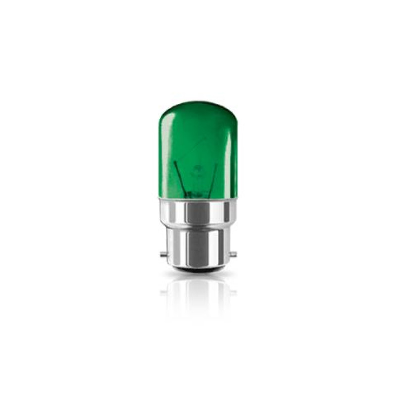 ST28 Β22 220V 3W ΝΥΚΤΟΣ ΠΡΑΣΙΝΟ ΝΥΜΑΤΟΣ 30X62mm ΦOSME