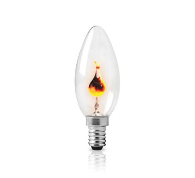 ΛΑΜΠΤΗΡΑΣ C35 ΔΙΑΦΑΝΟΣ Ε12 1.5W 