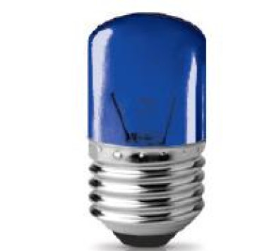ST28 set 3τεμ Ε27 220V 3W ΝΥΚΤΟΣ ΜΠΛΕ BLISTER ΦOSME