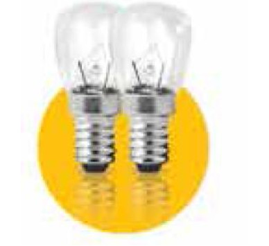 set 2τεμ E14 220V 15W 16X54mm ΦΟΥΡΝΟΥ 300 ΒΑΘΜΟΙ BLISTER ΦOSME