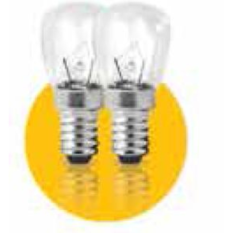 set 2τεμ E14 220V 15W 16X54mm ΦΟΥΡΝΟΥ 300 ΒΑΘΜΟΙ BLISTER ΦOSME