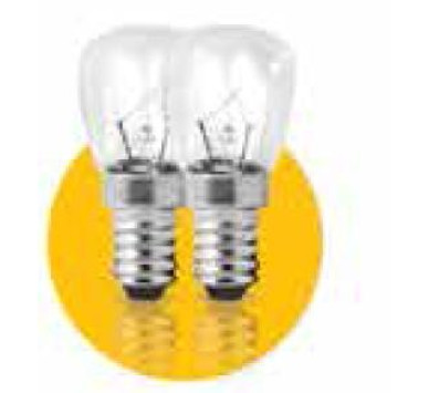 set 2τεμ E14 220V 15W 16X54mm ΨΥΓΕΙΟΥ BLISTER ΦOSME