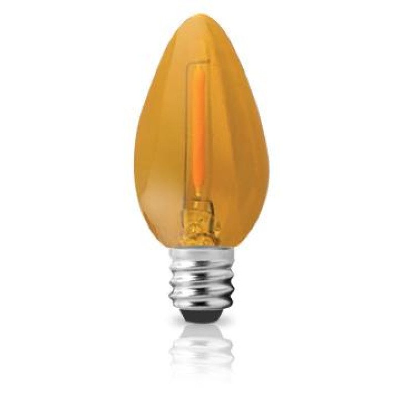 LED FILAMENT C7 0.5W Ε14 ΚΙΤΡΙΝΟ 330D ΦOSME