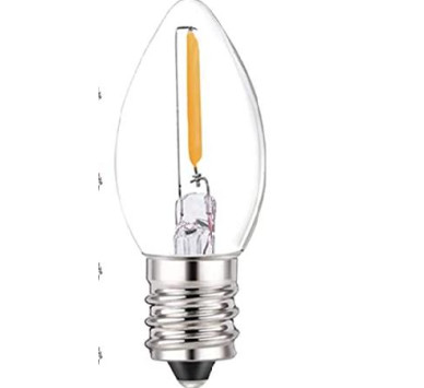 LED FILAMENT C7 0.5W Ε12 6500K 100LM 330D ΦOSME