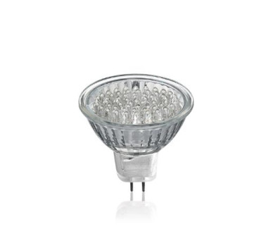 LED REFLECTOR MR16 0.9W 20 SMD ΜΠΛΕ 120' 12V ΦOSME