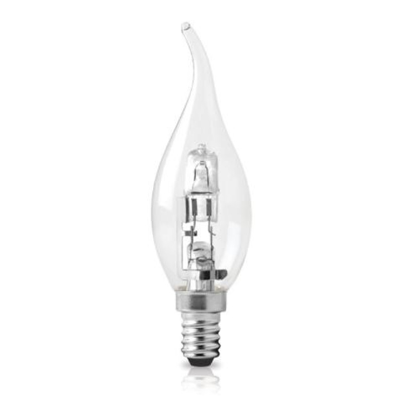 ECO HALOGEN ΚΕΡΙ ME MYTH ΔΙΑΦΑΝΟ Ε14 18W 2800Κ 210LM ΦOSME