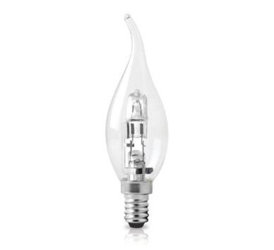 ECO HALOGEN ΚΕΡΙ ME MYTH ΔΙΑΦΑΝΟ Ε14 28W 2800Κ 370LM ΦOSME