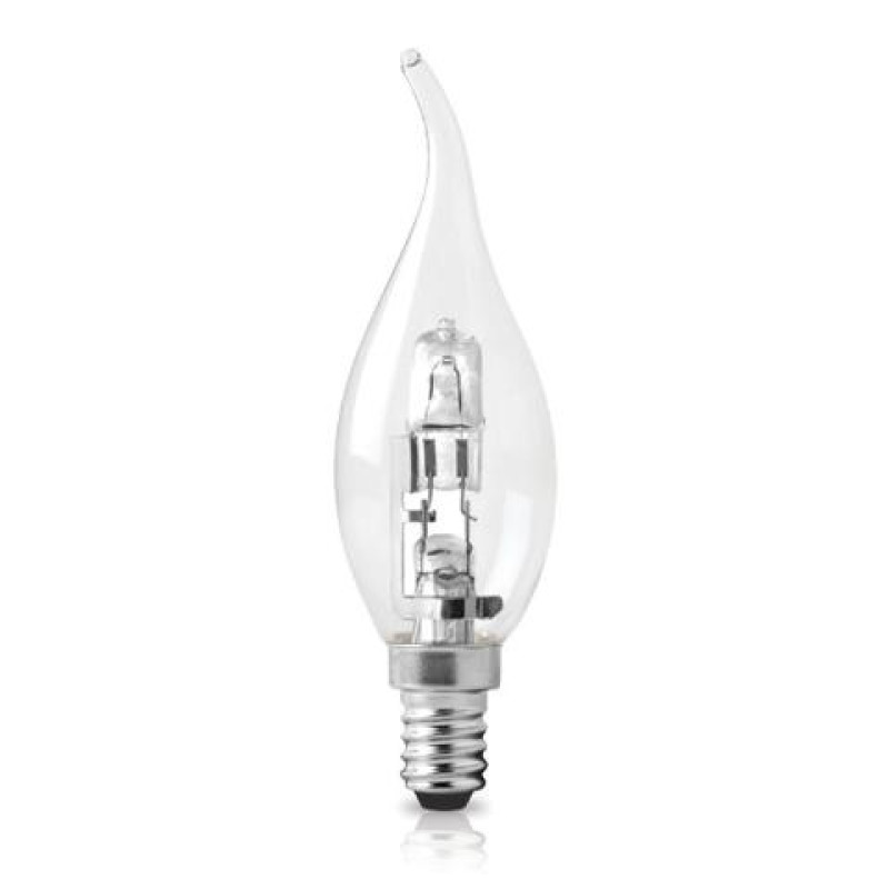 ECO HALOGEN ΚΕΡΙ ME MYTH ΔΙΑΦΑΝΟ Ε14 28W 2800Κ 370LM ΦOSME