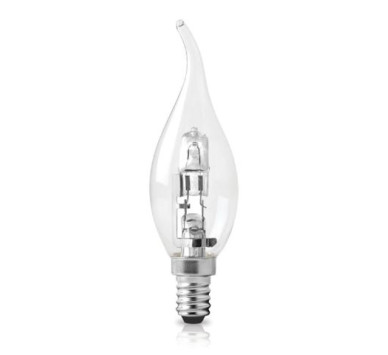 ECO HALOGEN ΚΕΡΙ ME MYTH ΔΙΑΦΑΝΟ Ε14 42W 2800Κ 630LM ΦOSME