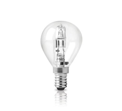 ECO HALOGEN ΣΦΑΙΡΙΚΟ ΔΙΑΦΑΝΟ Ε14 28W 2800Κ 370LM ΦOSME