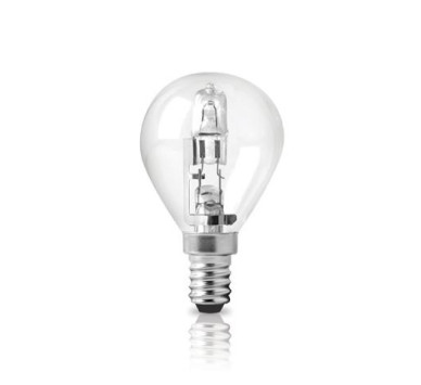 ECO HALOGEN ΣΦΑΙΡΙΚΟ ΔΙΑΦΑΝΟ Ε14 42W 2800Κ 630LM ΦOSME