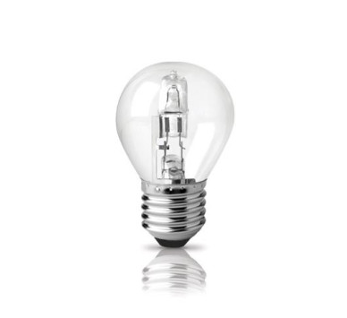 ECO HALOGEN ΣΦΑΙΡΙΚΟ ΔΙΑΦΑΝΟ Ε27 28W 2800Κ 370LM ΦOSME