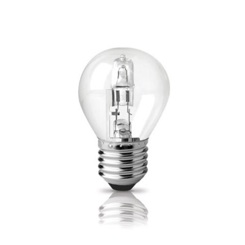 ECO HALOGEN ΣΦΑΙΡΙΚΟ ΔΙΑΦΑΝΟ Ε27 28W 2800Κ 370LM ΦOSME