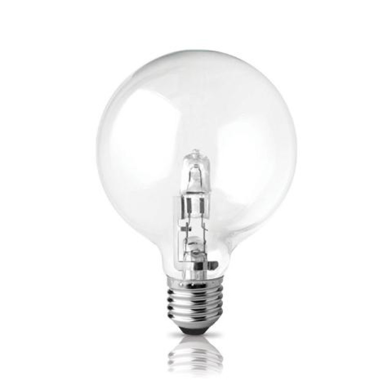 ECO HALOGEN G95 ΓΛΟΜΠΟ ΔΙΑΦΑΝΟ Ε27 70W 2800Κ 1220LM ΦOSME