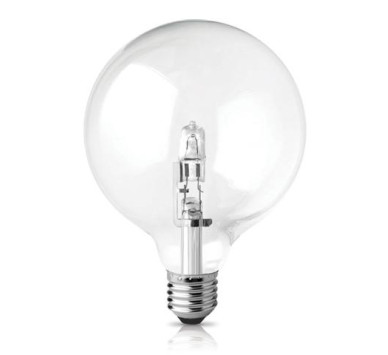 ECO HALOGEN G125 ΓΛΟΜΠΟ ΔΙΑΦΑΝΟ Ε27 70W 2800Κ 1220LM ΦOSME