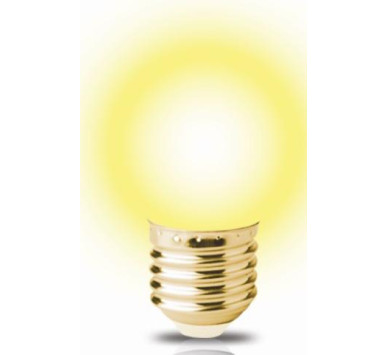 LED G45 ΣΦΑΙΡΙΚΟ 3W Ε27  ΚΙΤΡΙΝΟ 360D ΦOSME