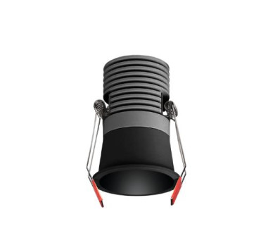 ΣΠΟΤ LED 7W ΧΩΝΕΥΤΟ 3000k Φ4.9 16D ΜΑΥΡΟ DIM