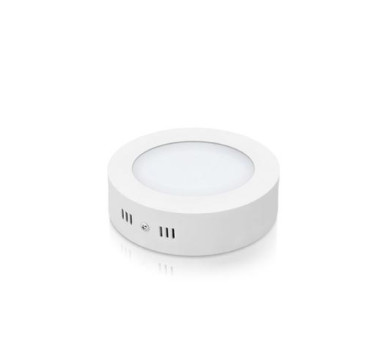 ΠΑΝΕΛ LED 12W ΕΞΩΤΕΡΙΚΟ 6500Κ ΣΤΡΟΓΓΥΛΟ ΛΕΥΚΟ Φ17