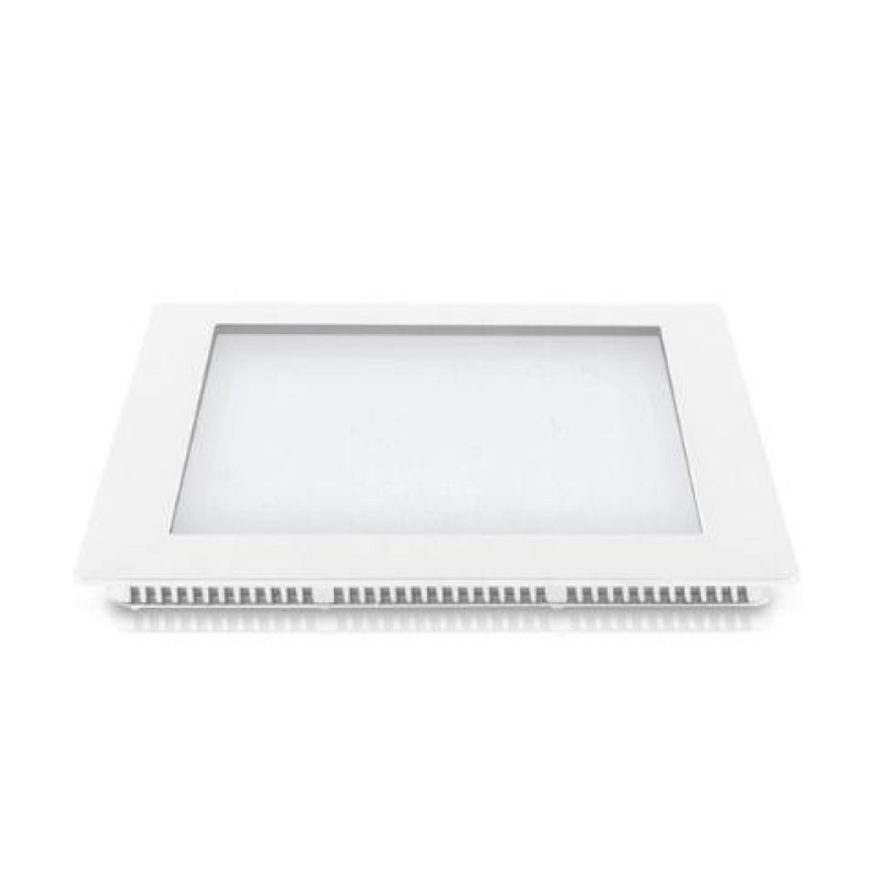 ΠΑΝΕΛ LED 18W ΧΩΝΕΥΤΟ 6500k ΤΕΤΡΑΓΩΝΟ ΛΕΥΚΟ  22.5X22.5