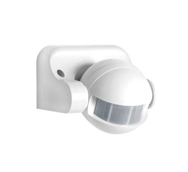 ΑΝΙΧΝΕΥΤΗΣ ΚΙΝΗΣΗΣ PIR 180 1000W ΕΠΙΤΟΙΧΟΣ IP44 ΛΕΥΚΟ SENSO