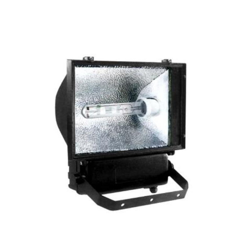 ΠΡΟΒΟΛΕΑΣ HQI 250W ΚΟΜΠΛΕ ΜΑΥΡΟΣ