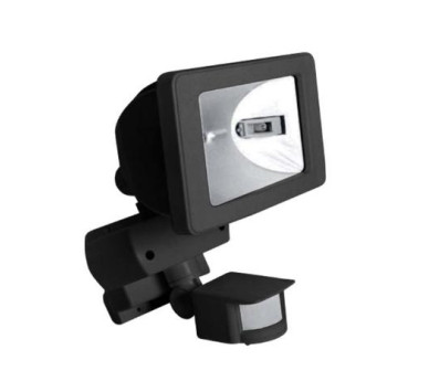 ΠΡΟΒΟΛΕΑΣ ΙΩΔΙΝΗΣ ΜΕ PIR SENSOR 500W  ΜΑΥΡΟΣ