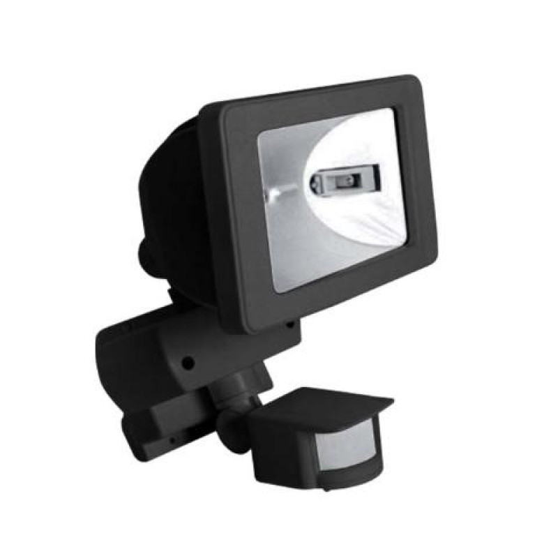 ΠΡΟΒΟΛΕΑΣ ΙΩΔΙΝΗΣ ΜΕ PIR SENSOR 500W  ΜΑΥΡΟΣ