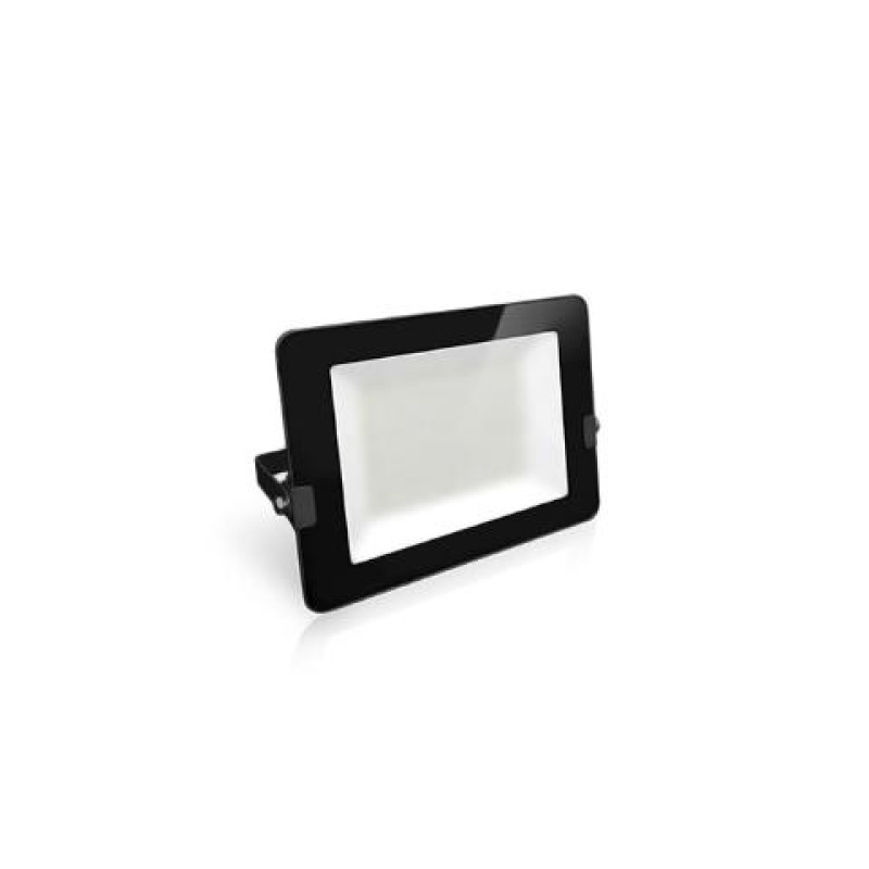 ΠΡΟΒΟΛΕΑΣ LED 20W ΜΑΥΡΟ 6500k S.SLIM DOB