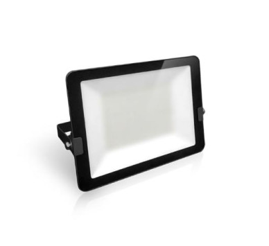 ΠΡΟΒΟΛΕΑΣ LED 50W ΜΑΥΡΟ 6500k S.SLIM DOB