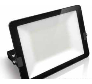 ΠΡΟΒΟΛΕΑΣ LED 50W ΜΑΥΡΟ 4000k S.SLIM DOB
