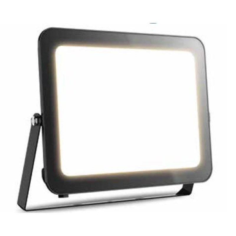 ΠΡΟΒΟΛΕΑΣ LED 30W ΜΑΥΡΟ 3000k S.SLIM DOB