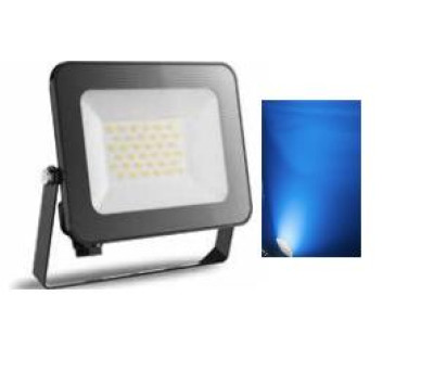 ΠΡΟΒΟΛΕΑΣ LED 50W ΜΠΛΕ ΜΑΥΡΟΣ S.SLIM DOB