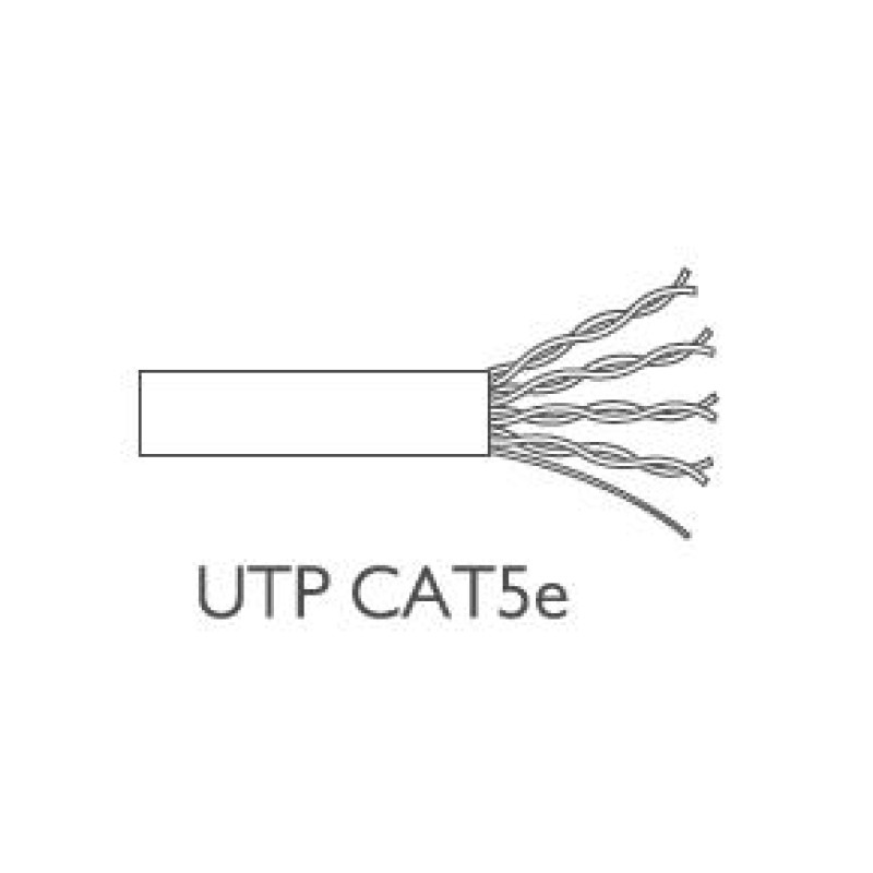 ΚΑΛΩΔΙΟ ΧΑΛΚΟΥ UTP cat5Ε 4Z ΕΣΩΤΕΡΙΚΩΝ ΕΓΚΑΤΑΣΤΑΣΕΩΝ