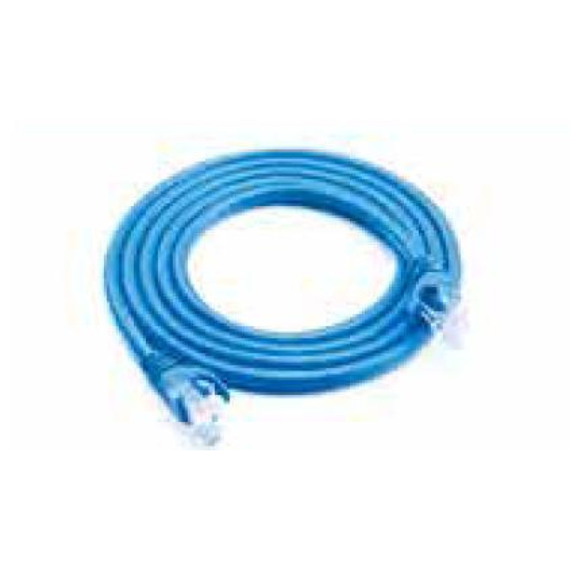 PATCH CORD UTP cat6 0.20m ΜΠΛΕ