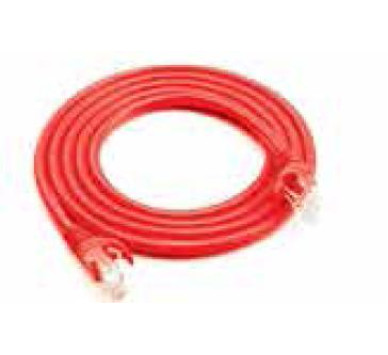 PATCH CORD UTP cat6 1m ΚΟΚΚΙΝΟ