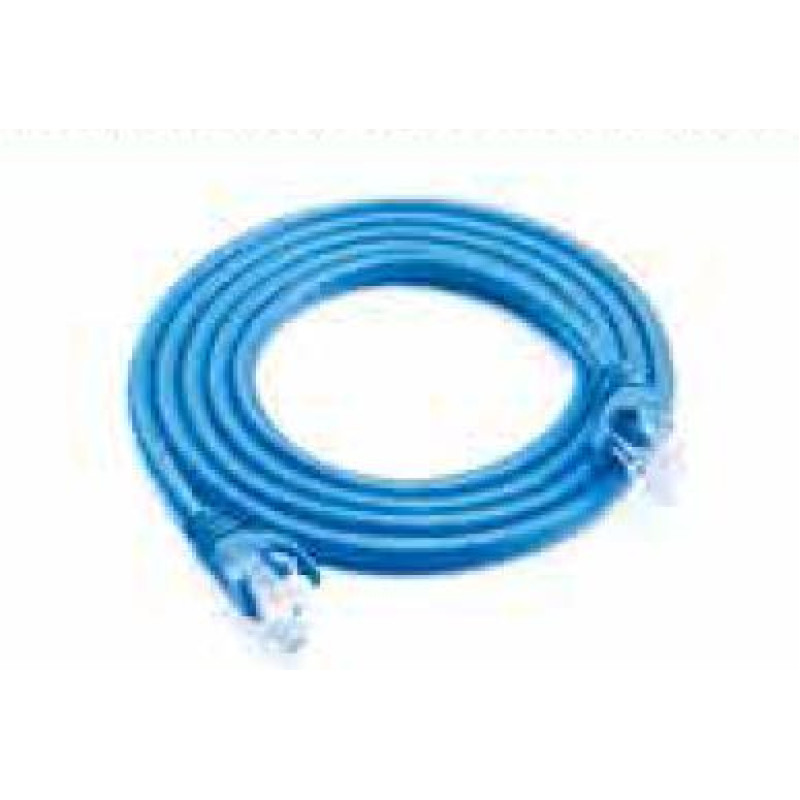 PATCH CORD UTP cat6 10m ΜΠΛΕ