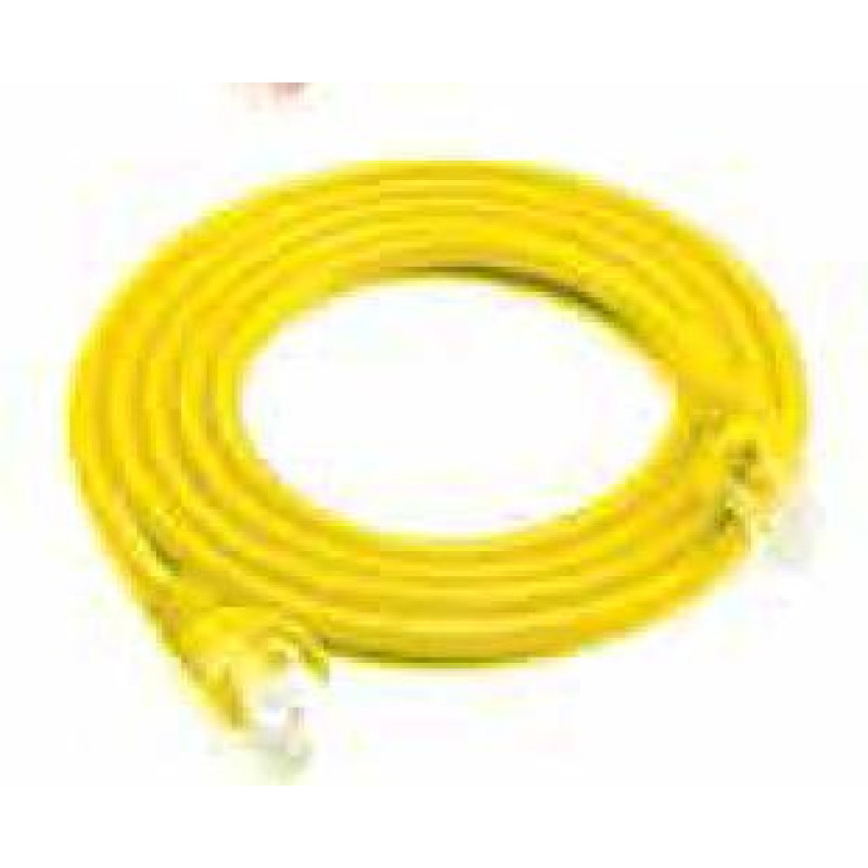 PATCH CORD UTP cat6 10m ΚΙΤΡΙΝΟ