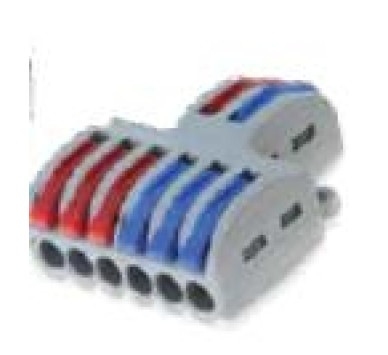 ΤΑΧΥΣΥΝΔΕΣΜΟΣ 2 σε 6 ΕΠΑΦΕΣ 0.5-4mm2  450V,32A