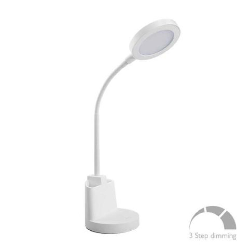ΠΟΡΤΑΤΙΦ LED 7W ΛΕΥΚΟ ΣΤΡΟΓΓΥΛΟ 3steps Dim