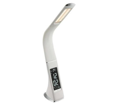 ΠΟΡΤΑΤΙΦ LED 10W ΙΒΟΥΑΡ ΔΕΡΜΑ 4000k 3step DIM 350l ΩΡΑ+ALARM+ΘΕΡΜΟΚΡΑΣΙΑ
