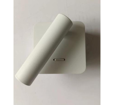 ΑΠΛΙΚΑ ΤΕΤΡΑΓΩΝΗ LED 3W 3000k ΛΕΥΚΟ BEDSIDE