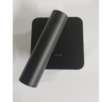 ΑΠΛΙΚΑ ΤΕΤΡΑΓΩΝΗ LED 3W 3000k ΜΑΥΡΟ BEDSIDE