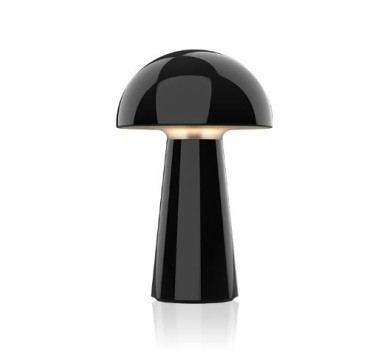ΠΟΡΤΑΤΙΦ MUSHROOM ΜΑΥΡΟ 3000K DIM ΕΠΑΝΑΦΟΡΤΙΖΟΜΕΝΟ